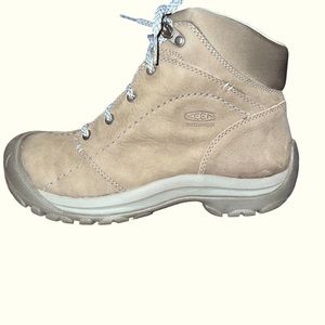 KEEN 👟 Women's Winter Insulated Waterproof Boots Size 9.5, light grey